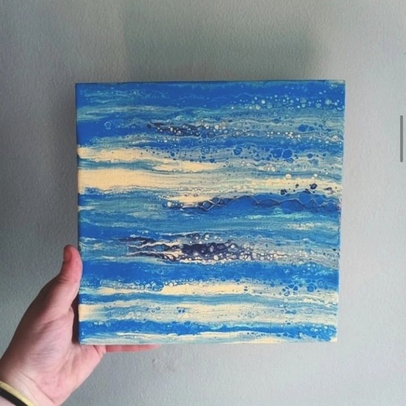 Swipe Pour Painting - Picture 1 of 1